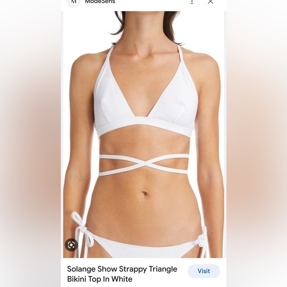 Isabel Marant Solage Show strappy bikini. NWOT